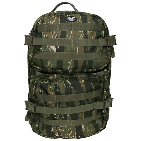 Tactical Backpack Assault Ii Army Molle Rucksack Hiking Travel Tiger