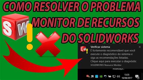 MONITOR DE RECURSOS DO SOLIDWORKS COMO RESOLVER AUMENTAR A MEMÓRIA