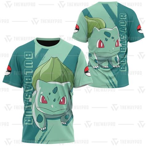 HOT Pokemon Anime Bulbasaur T Shirt Boxbox Branding Luxury T Shirts Online In USA