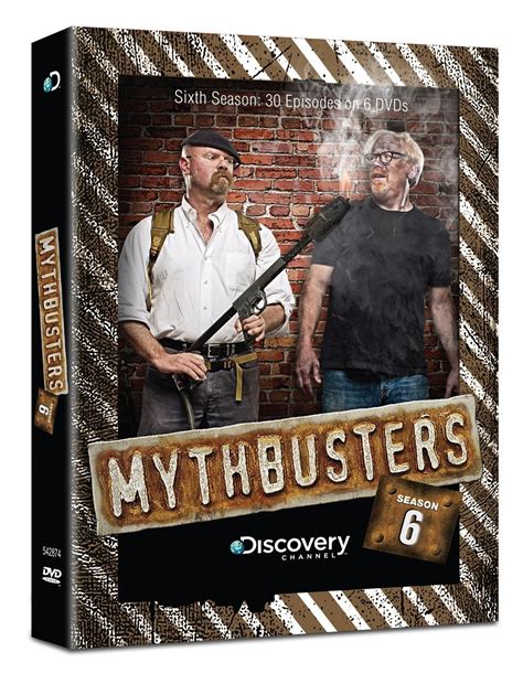 Mythbusters The Complete Season 6 6 Dvd Set Ebay