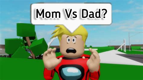 Mom Vs Dad Roblox Brookhaven 🏡 Rp Funny Moments Memes Youtube