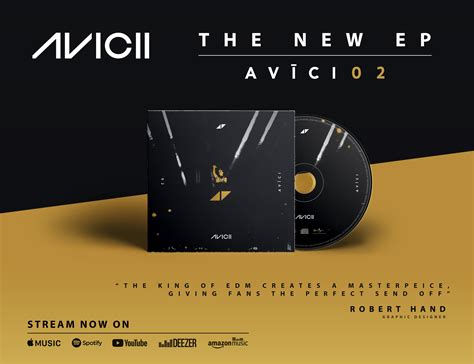 Avicii Avīci 02 Ep Album Coverartwork Behance