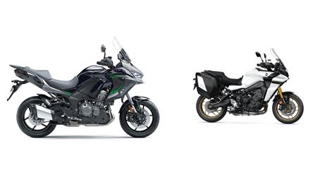 Motorrad Vergleich Kawasaki Versys 1000 SE 2024 Vs Yamaha Tracer 9 GT 2024