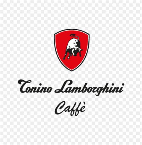 Tonino Lamborghini Caffe Vector Logo Free - 463578 | TOPpng