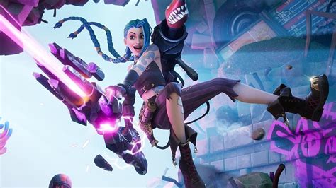 Fortnite Officially Adds Jinx From League Of Legends Game News 24