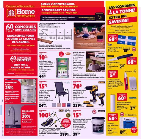 Circulaire Home Hardware Du 9 Au 15 Mai 2024 Plusieurs Rabais