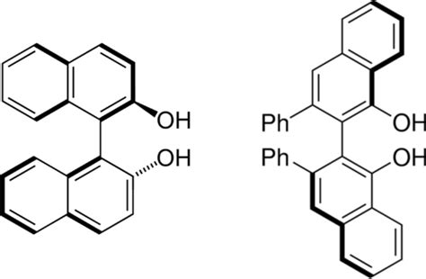 Molecular Structure Of R 1 1 Bi 2 Naphthol R Binol Left And