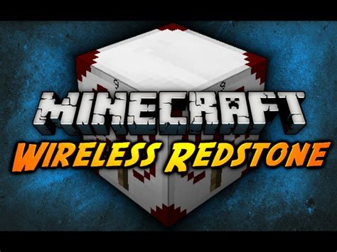 Minecraft Mod Review Wireless Redstone Mod Youtube