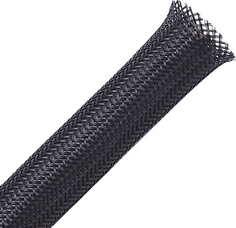 Amazon Ft Inch Pet Expandable Braided Sleeving Black