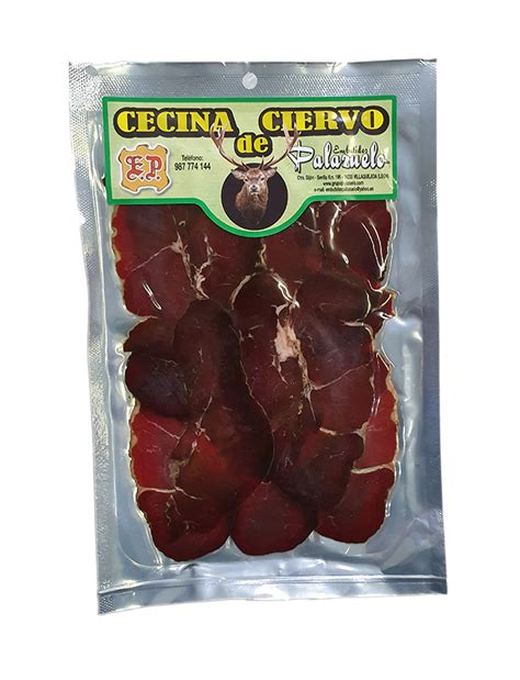 Sobre Cecina Ciervo Tienda Online Grupo Palazuelo