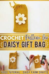 Crochet Gift Bag Patterns For Small Gifts Diyscraftsy