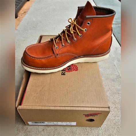 Red Wing Heritage Moc Toe Inch Oro Legacy Lea Gem