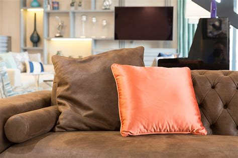 Best Colour Cushions For Brown Leather Sofa Baci Living Room