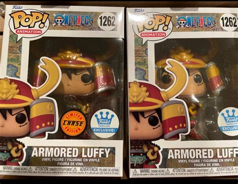 Armored Luffy Chase Common Funko Exclusive Hobbies Toys Toys