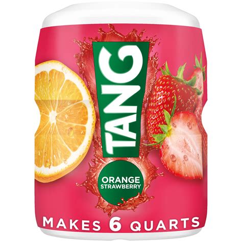 Tang Orange Strawberry Artificially Flavored Powdered Soft Drink Mix