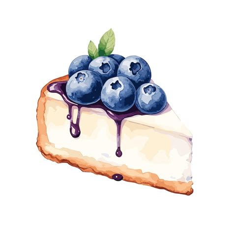 Dessert Sucré Dans Un Style Aquarelle Clip Art Aquarelle Ensemble De