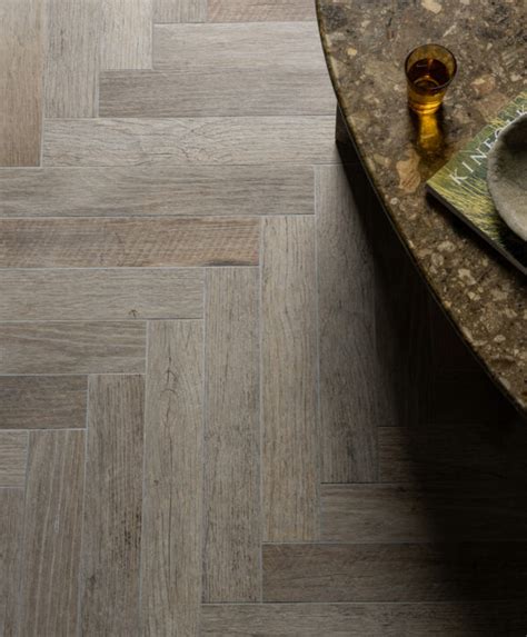 Skandi Original Porcelain Wood Effect Tiles Mandarin Stone