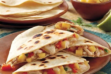 Receta De Quesadillas De Pollo Jerk Carnes