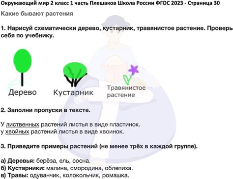 ГДЗ Страница 30 Часть 1 Рабочая тетрадь по окружающему миру 2 класс ...