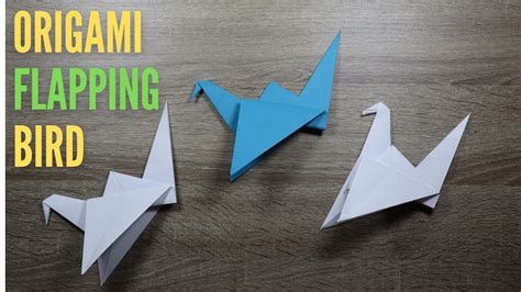 How To Make An Origami Flapping Bird Easy Origami Intructions Artofit