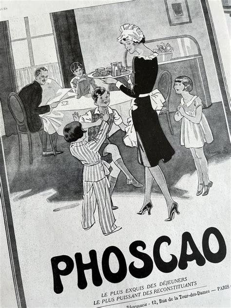 Phoscao Alte Werbungen Anciennes Publicit S Kaufen Auf