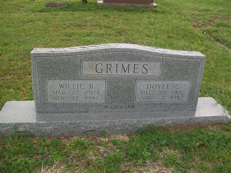 Willie Beatrice Griffith Grimes 1904 1987 Find A Grave Memorial