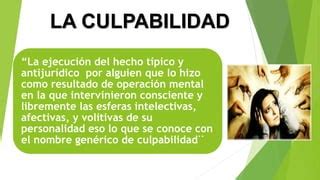 La Culpabilidad Ppt