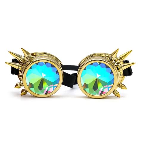 Woweile 3001 Summer Fashion Accessories Kaleidoscope Colorful Glasses