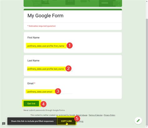 How To Integrate With Google Forms Prefinery Support Center