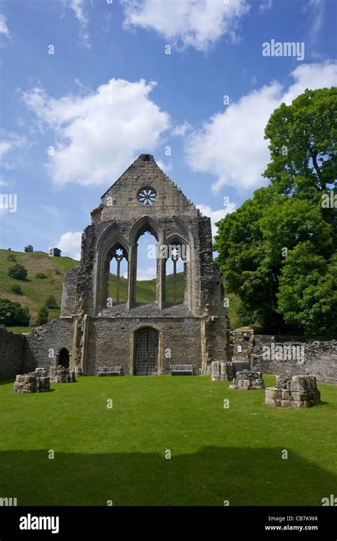 Valle Crucis Ruined Cistercian Abbey In Llantysilio Near Llangollen