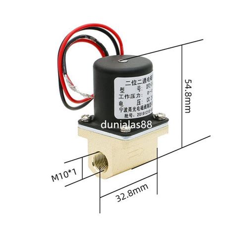 Jual Solenoid Valve Inch Brass Kuningan Dc V Mig Wire Feeder Welding