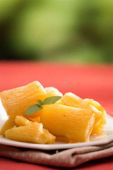 Brazilian Food Fried Yucca Stock Photo Image Of Brazil Cassava