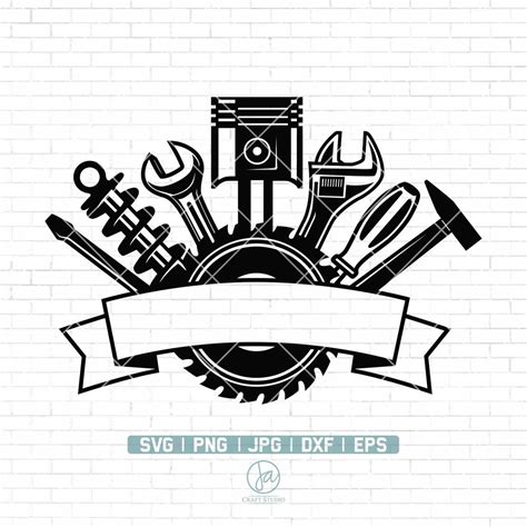 Mechanic Svg Mechanic Tools Svg Mechanic Logo Svg Wrenches Svg Repair