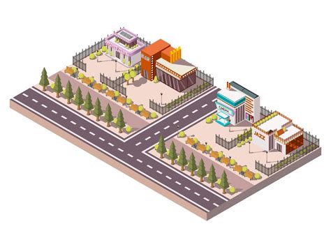 Entretenimiento Lugares Composición Vector Gratis
