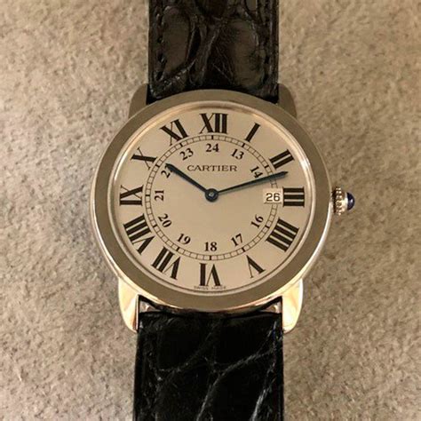 Reloj Ronde Solo Cartier Joyería Finarte Madrid