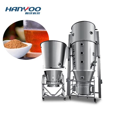 Hanyoo Fl Seris Fluidized Bed Mixing Dryer And Granulator For