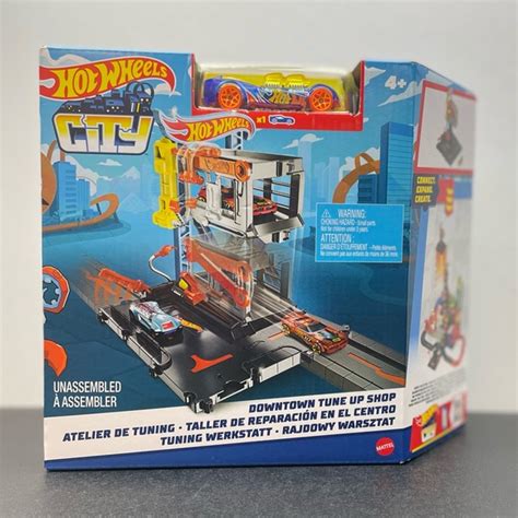 Mattel Toys Hot Wheels City Downtown Repair Station Playset Poshmark