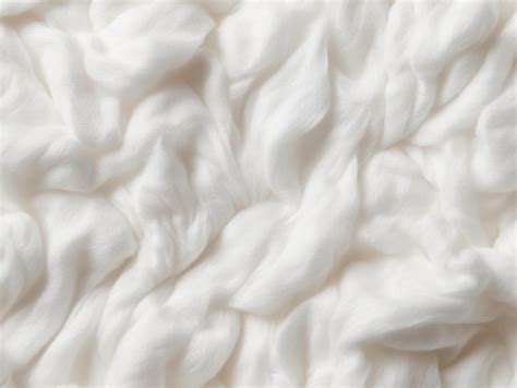 premium photo raw white cotton background