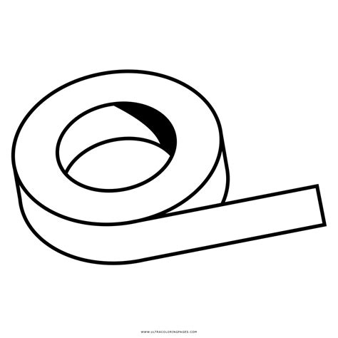 Tape Coloring Page