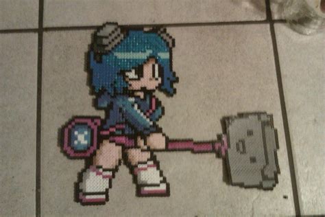 Ramona From Scott Pilgrim In Perler Beads By Cracklebyte On Deviantart