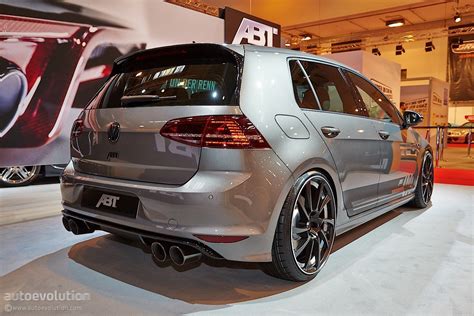 Golf R Goes Mental With 400 Hp Tuning Kit From Abt In Essen Live