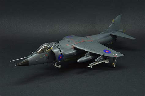 Sea Harrier Frs Xz Kinetic Ready For Inspection