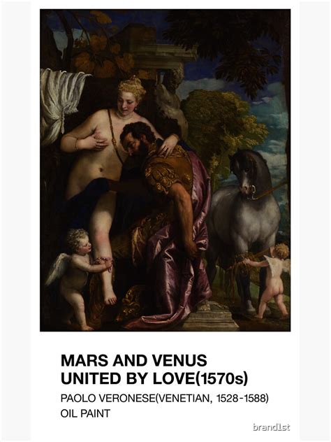 Paolo Veronese Mars And Venus United By Love 1570s In Metropolitan