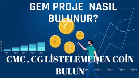 YENİ ÇIKAN COİNLER GEM COİNLER 1000X NASIL BULUNUR CMC CG