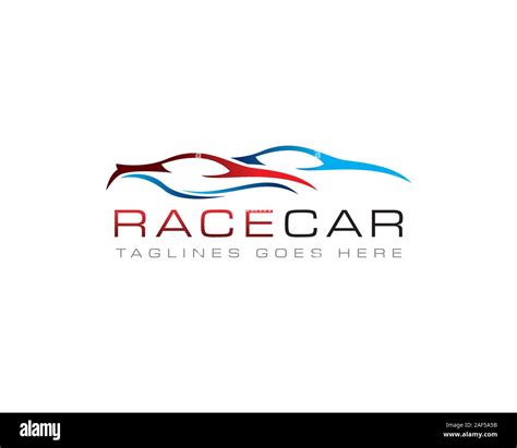 race car logo Stock Vector Image & Art - Alamy