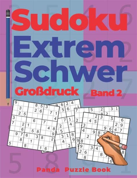 Sudoku Extrem Schwer Groï½druck Band 2 Denkspiele Fï½r erwachsene