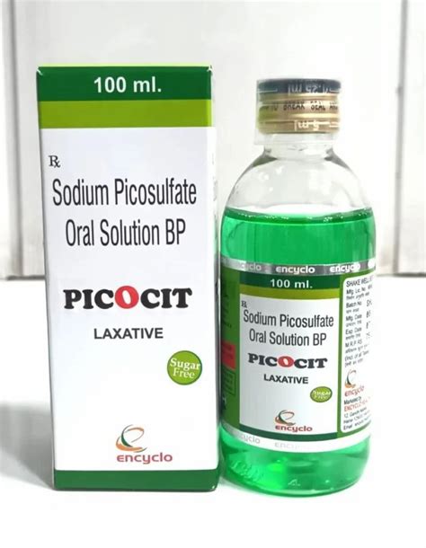 Picocit Laxative Sodium Picosulfate Oral Solution Bp Packaging Size