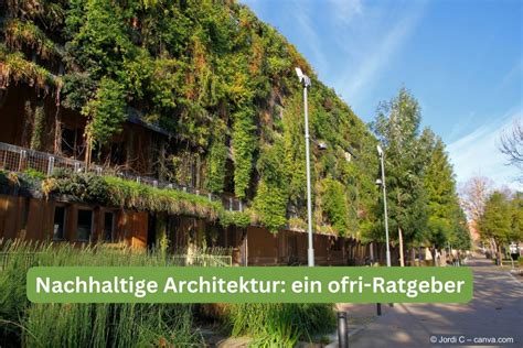 Ratgeber Nachhaltige Architektur Ofri Ch