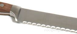 Serrated Blade - Definition and Cooking Information - RecipeTips.com