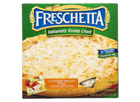 Freschetta Naturally Rising Crust Four Cheese Pizza Frozen Pizza Review